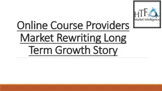 Online Course Providers Market Size & Growth Outlook 2023-2028