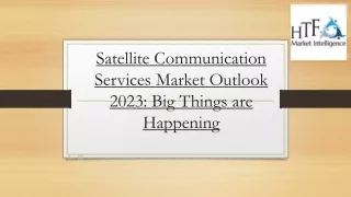 Satellite Communication Services Market Dynamics, Size, and Growth Trend 2018-20