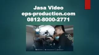 WA/CALL 081280002771 | Company Profile Mockup | Jasa Video EPS PRODUCTION