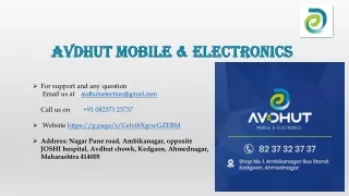 Avdhut Mobile and Electronics  Avdhut Selection