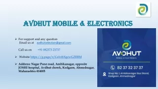 Avdhut Mobile and Home Appliances Amhednagar | Avdhut Selection