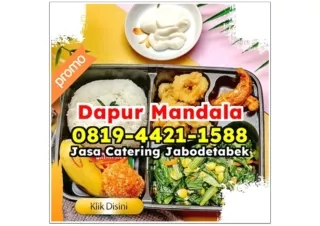 WA 0819-4421-1588 Biaya Catering Pernikahan Di Rumah Depok Durenseribu