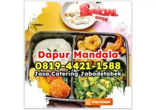 WA 0819-4421-1588 Biaya Catering Untuk 200 Orang Depok Bojongsari