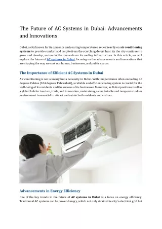 The Future of AC Systems in Dubai_ Advancements and Innovations