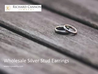 Exclusive Wholesale Silver Stud Earrings - www.rcjewelry.com