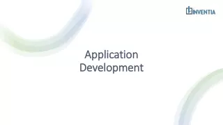 Application Development