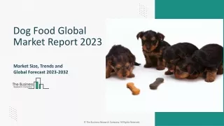 Dog Food Market Competitor Analysis And Outlook Report 2023-2032