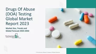 Drugs of Abuse (DOA) Testing Market Estimated Growth Curve, Trends 2032