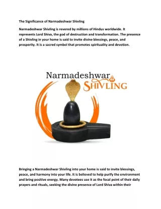 Narmadeshwar Shivling for home / Shivansh Narmada Shivling