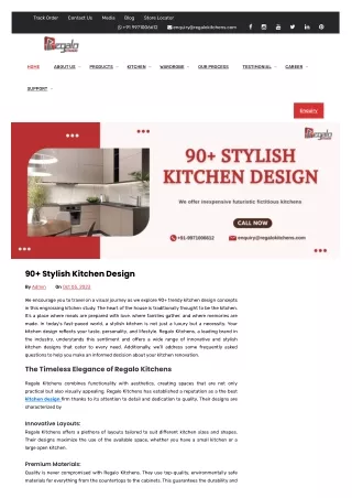 90  Stylish Kitchen Design