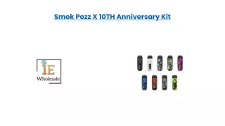 Smok Pozz X 10TH Anniversary Kit