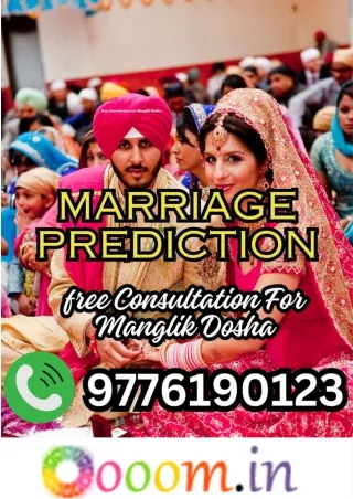 Marriage Prediction_ free Consultation For Manglik Dosha