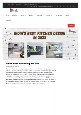 India’s Best Kitchen Design In 2023