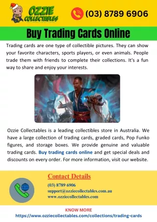 Buy Trading Cards Online