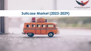 Suitcase Market Size, Growth and Research Report 2029.