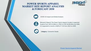 Power Sports Apparel Market