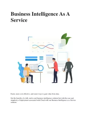 Business Intelligence As A Service