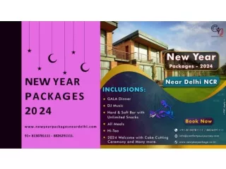 Best New Year Packages 2024 | New Year Packages near Delhi