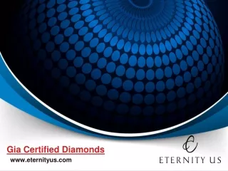 Premium GIA Certified Diamonds Collection - www.eternityus.com