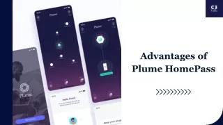 Advantages of Plume HomePass