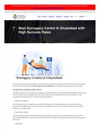 Best Surrogacy Centre in Ghaziabad with High Success Rates