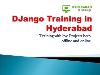 DJango Training in Hyderabad