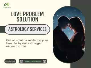 You can solve your entire love problem for free.