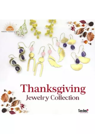 Thanksgiving Jewelry Collection