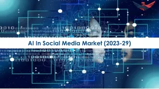 Ai In Social Media Market Insights and Analysis 2023