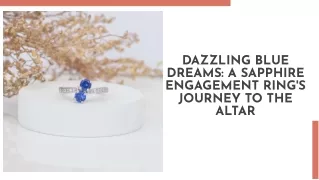 Do you wear your sapphire engagement ring to your wedding