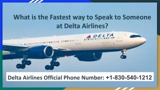 How do I Talk to a Live Person at Delta Airlines