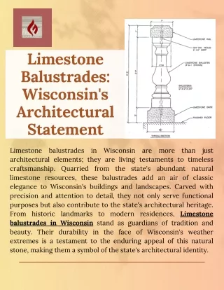 Wisconsin's Architectural Gem: Limestone Balustrades Unveiled