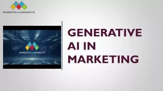 Genrative AI in Marketing