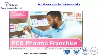 PCD Pharma Franchise Company in India