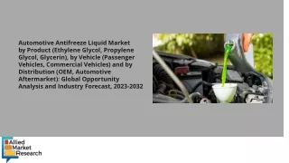 Automotive Antifreeze Liquid Market PDF