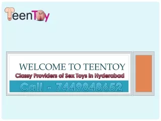 Top-notch Quality Sex Toys in Hyderabad