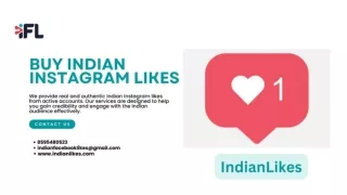 Buy Indian Instagram Likes - IndianLikes