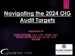 Best Practices for Responding to the 2024 OIG Audit Targets Initiatives