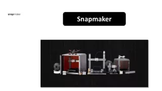 The Best Place You Can Get a Modular 3D Printer is at us.snapmaker.com