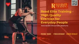 Reed Elite Training - High Quality Exercise for Everyday People