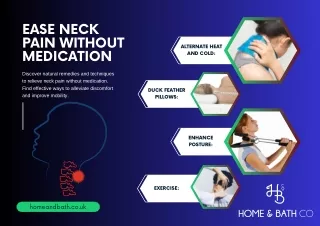 How to Ease Neck Pain Without Medication?