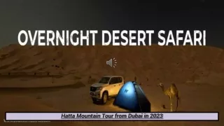 Hatta Mountain Tour from Dubai in 2023