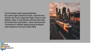 Truck Rental and Leasing Market PDF