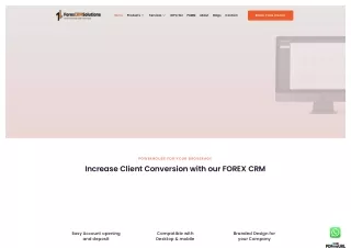 Forex CRM Software