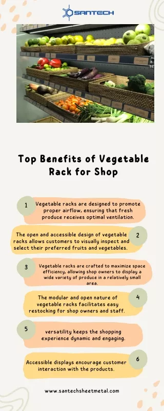 Top Benefits of Vegetable Rack for Shop