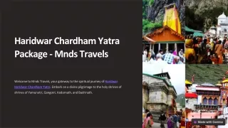 Haridwar Chardham Yatra Package - Explore Divine Journey to Four Sacred Sites