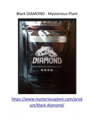 Black DIAMOND