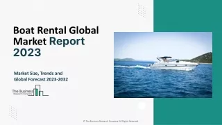 Boat Rental Market Size, Trends and Global Forecast To 2032