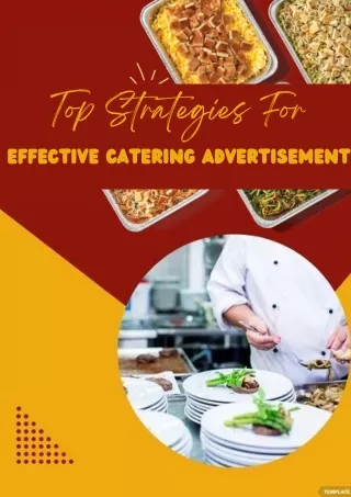 Top Strategies For Effective Catering Advertisement