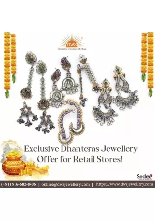 Exclusive Dhanteras Jewellery Offer for Retail Stores